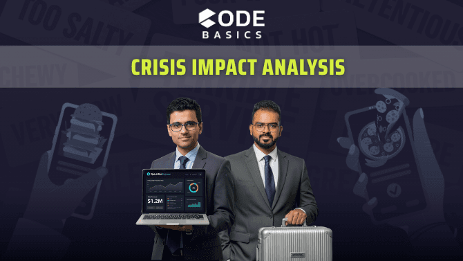 Providing Insights for Crisis Recovery in an Online Food Delivery Startup