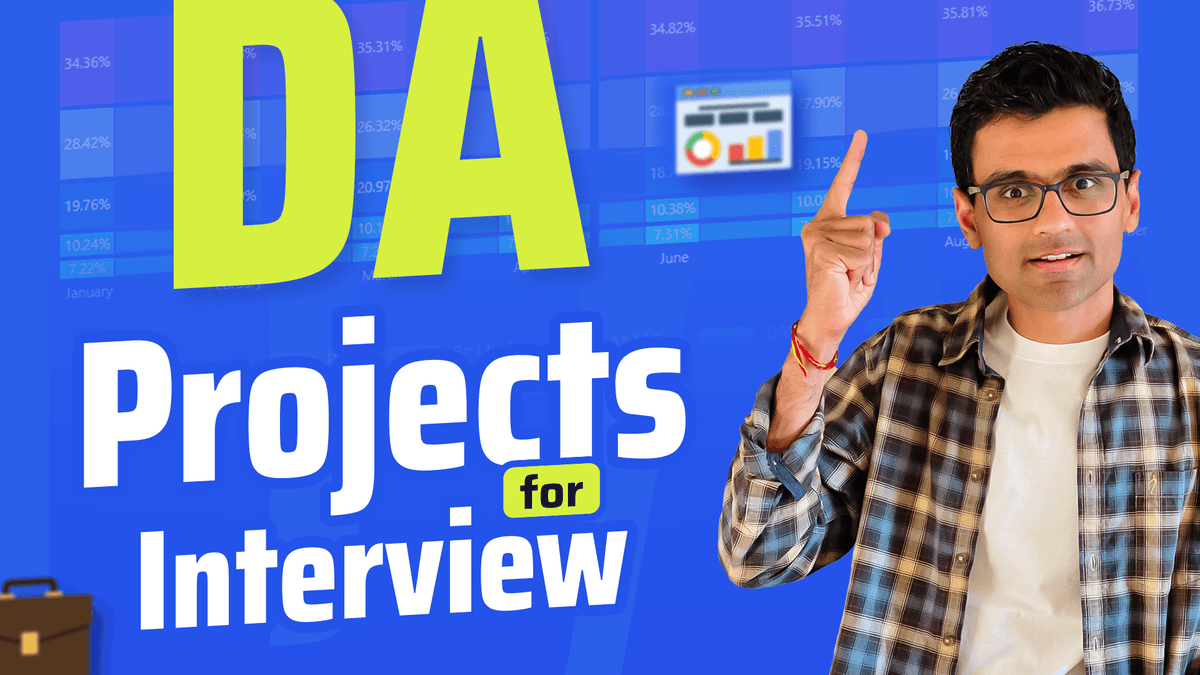 DA projects for interview