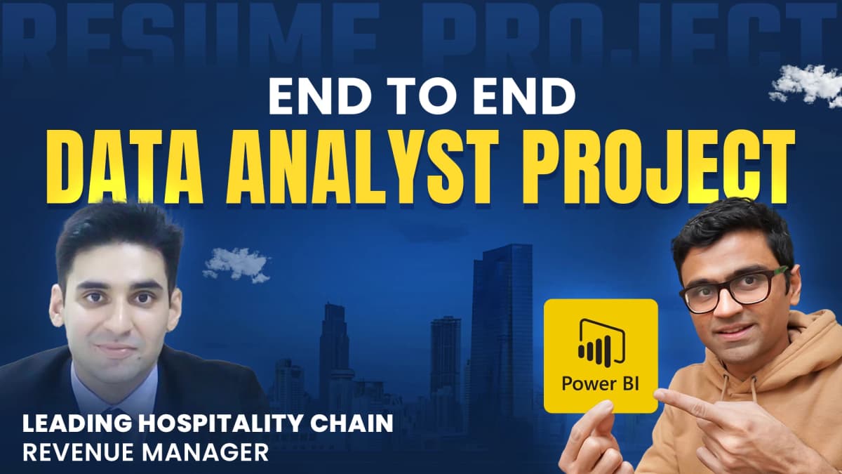 How Data Analysts Build Dashboard in Real Time? | Revenue Insights | Hospitality Domain